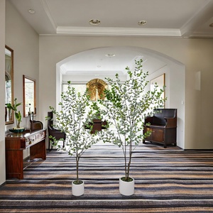 Oh Arts Venta Caliente <span class=keywords><strong>Olivo</strong></span> Bonsai Artificial Planta Eucalipto Artificial Árbol Para Uso Comercial En Hoteles o Restaurantes - Product Image 2