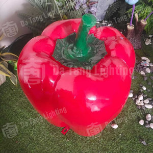 Lámpara Decorativa con Forma de Chile, IP65, Iluminación para Parques y Paisajes Exteriores, para Celebraciones Festivas y Decoración de Jardines Nocturnos - Product Image 4