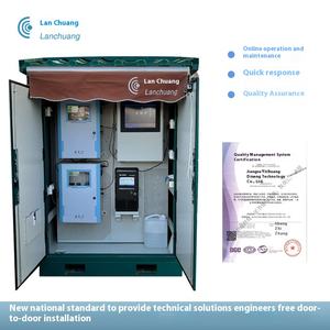 Estação Monitoramento Automático Totalmente Inteligente para Tratamento Qualidade Água Esgoto Fonte Água Superfície Equipamento Micro Teste - Product Image 3