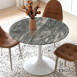 Mesa de Centro Compacta de Mármol Gris Florecia Italiano Natural SUCCESS A030, Simple pero Lujosa, Decoración Moderna para Comedor y Hotel - Product Image 3