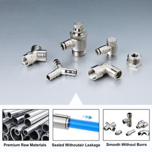 Raccord pneumatique rapide pour tuyau d'air, connecteur à enfoncement, raccord de tuyau en plastique, conception à installation facile en une seule touche - Product Image 3