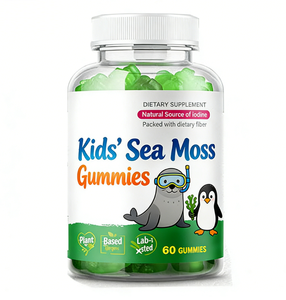 Gomitas de Musgo Marino para Niños con Raíz de Achicoria, Alga Fucus y Bardana para la Salud Inmunológica y la Tiroides |   Suplemento Herbal para Niños - Product Image 1