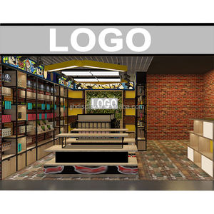 Conception personnalisée de l'ensemble du magasin : Vitrine rotative en verre pour coques de téléphone, aménagement intérieur de <span class=keywords><strong>boutique</strong></span> de téléphonie mobile - Product Image 3