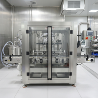 Machine de remplissage de bouteilles en acier inoxydable, plastique et verre entièrement automatique haute précision L&B pour lotion, crème, shampoing, gel, pâte
