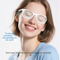 Nouvelles lunettes de traduction IA avec traduction en temps réel, assistant vocal IA, commande tactile, charge magnétique, monture en PC