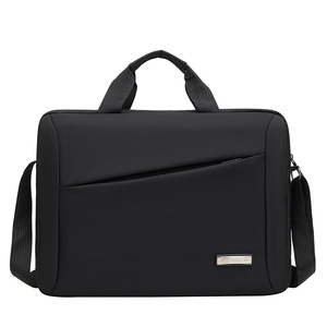 Sac pour ordinateur portable unisexe multi-poches en nylon imperméable avec fermeture éclair, étui de protection portable en tissu Oxford pour voyage et école, vente en gros - Product Image 5