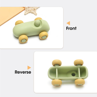 Juguete Sensorial Montessori de Silicona Suave para Coche, Libre de BPA, para Niños de 2 a 4 Años, 0-24 Meses, Unisex, Educativo, 3 Colores, Color Personalizado