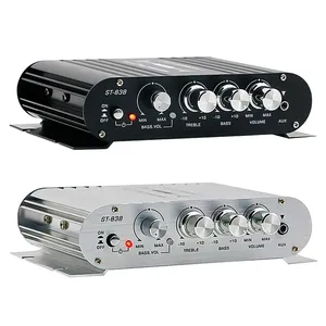 Mini 2.1 Kênh Hifi Stereo Bass Khuếch Đại Mới 80W Loa Siêu Trầm Với Âm Bass Treble Điều Chỉnh Kim Loại Âm Thanh Amp Cho Âm Nhạc Người Chơi - Product Image 3