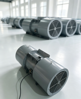 Ventilateur à jet axial réversible de la série SDS pour la ventilation des tunnels routiers et des parkings souterrains