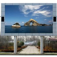 Écran LED couleur pleine HLT Outdoor P10, luminosité 5000 cd, garantie 2 ans, écran électronique grand format pour la publicité dans les stades sportifs