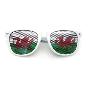 Солнцезащитные очки Welsh высокого качества с флагом страны, недорогие очки
