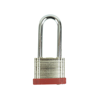 Cadenas en acier laminé durable Elecpopular EP-8563 |   Cylindre à 5 goupilles avec anse en acier de 51 mm |   Antivol à clé KA/KD/MK anti-rouille |