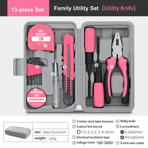 Factory Direct Sale, High Cost-Effective, OEM Supported 13-24 Piece Hardware Household Repair Tool <b>Set</b> - Product Image 2