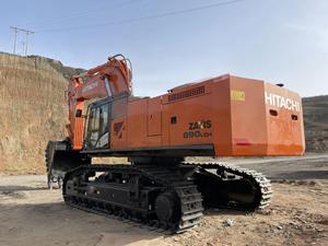 รถขุดตีนตะขาบฮิตาชิ ZX890LCH สีส้ม พร้อมระบบไฮดรอลิกสำหรับงานก่อสร้างและเหมืองแร่ ควบคุมด้วย PLC และมีประสิทธิภาพสูง - Product Image 2