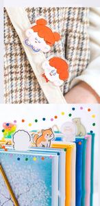 High Quality <b>Mini</b> Cute Fashion Clear Epoxy Stationery Sticky Note Custom Acrylic Clips - Product Image 6