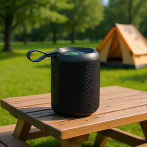 Altavoz Bluetooth Portátil Db Oqpo de 40W con Sonido Envolvente de 360 Grados, Iluminación LED RGB, Negro, para Uso en Exteriores - Product Image 2