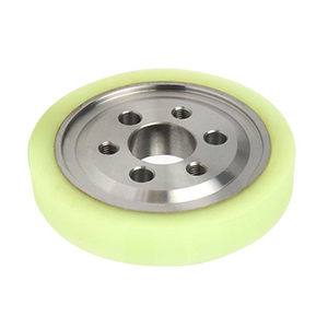 MDI Mechanische Geräte-Lenkrollen mit Edelstahl-PU-Antriebsrad Verschleißfeste Rollen Laufrollen Führungsräder - Product Image 2