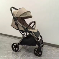 Poussette bébé légère, cadre en plastique, pliage facile, compacte, portable, pour voyage en avion, capacité de charge de 20 kg