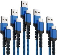 Cable de transferencia de datos de alta velocidad USB a USB de 6 pies, macho a macho, USB A a USB A