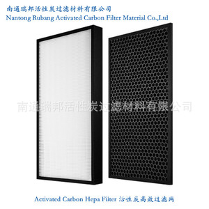 Juego de filtros de repuesto para filtro de panel de purificador de aire para construcción adaptada de eliminación de neblina y olores, T450WNLG - Product Image 6