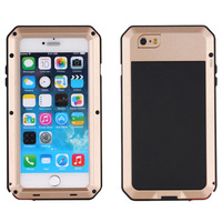 Étui en métal robuste de qualité militaire pour iPhone 6 6P, housse antichoc, étui étanche