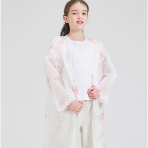 Impermeabile per Adulti in EVA, Design 3D Cartoon, Ecologico, Antivento, Traspirante, Leggero, per Viaggi ed Escursioni - Product Image 1