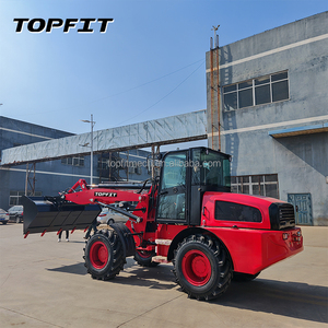 รถตักล้อยางขนาดเล็กคุณภาพสูง TOPFIT H580 สำหรับงานเหมือง 6 ตัน พร้อมเครื่องยนต์ Yunnei 76 กิโลวัตต์ บุ้งกี๋ขนาด 1.3 เมตร ปั๊ม RED มอเตอร์เกียร์ - Product Image 1