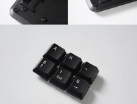 Apedra Office-teclado básico normal con cable, 104 teclas, cable USB, teclado de ordenador