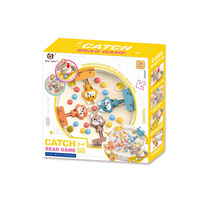 Jeu de société éducatif pour enfants, jeu de table interactif familial, dessin animé, Loup qui mange des haricots, jouet pour enfants