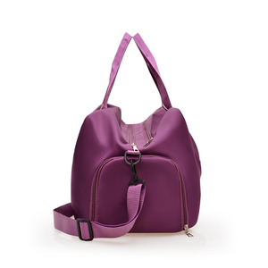 Custom Design 30-40L Foldable Exercise Yoga Travel Bag with Shoe Compartment Adjustable Strap Polyester Lining for Unisex Use - Product Image 5