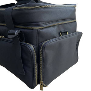 Sac de transport portable pour jeux de rô<span class=keywords><strong>le</strong></span> sur table, grande capacité, sac de voyage DND avec miniatures, couche en mousse, sac de rangement pour tapis de bataille - Product Image 4