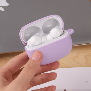 Nueva funda protectora mate de silicona suave para auriculares para <span class=keywords><strong>Xiaomi</strong></span> <span class=keywords><strong>Redmi</strong></span> Buds 6 Pro, funda antiarañazos y antipolvo con gancho - Product Image 3