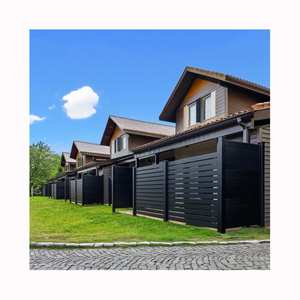 Pannelli di recinzione di alta qualità in alluminio di nuova progettazione da giardino in metallo tagliato al Laser scherma a parete Privacy alluminio acciaio Corten - Product Image 6