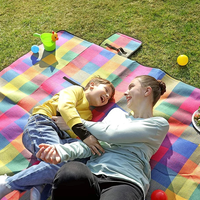 Randonnée Camping personnalisé en plein air de haute qualité pliable tapis de plage tapis de pique-nique étanche tapis de pique-nique à ultrasons