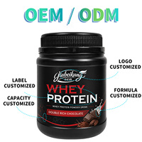 Poudre de protéines de lactosérum isolée au chocolat pour boisson en poudre, supplément de nutrition sportive pour la musculation
