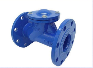 Nhà máy sản xuất bóng kiểm tra van sắt dễ uốn thủy lực Mặt bích đu cao su Flap bóng kiểm tra van - Product Image 4