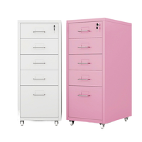 Commode à 5 tiroirs en acier coloré, moderne et écologique, pour salon, vente en gros directe du fabricant – Meilleures ventes
