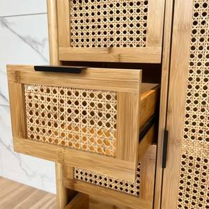 Armarios Ecológicos Personalizados WDF, Mueble de Ratán para Habitación, Mueble de Salón, <span class=keywords><strong>Armario</strong></span> de Bambú para Sala de Estar - Product Image 5