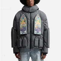 Manteaux en duvet personnalisés YuFan pour hommes Bomber Winter Casacas Campera Hombre Doudoune