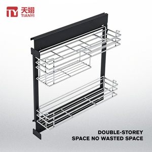 Organizador Multifuncional para Armario de Cocina, Cesta Extraíble con Clip para Montar en el Lateral - Product Image 2