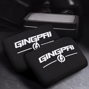 <span class=keywords><strong>Protector</strong></span> de nudillos de gel GINGPAI para combate y kickboxing, de nailon, para entrenamiento de artes marciales, <span class=keywords><strong>boxeo</strong></span>, MMA, Muay Thai, entrenamiento en club o salón. - Product Image 2