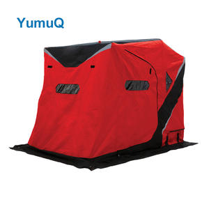 Yumuq 2.49x1.78x 2m אישית קרח דיג מזחלת מעובה קמפינג מוקפץ מחסה חורף מבודדים עבור בחוץ - Product Image 1