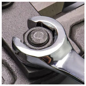 Verwijdering van buizen voor vorkmoersleutel Remleidinggereedschap Vloerverwarming <span class=keywords><strong>Open</strong></span> moersleutel Dubbelkoppige verstelbare moersleutel - Product Image 5