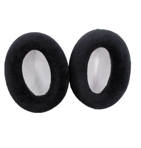 Housse de coussin de remplacement en velours, coussinets d'oreille en mousse éponge pour <span class=keywords><strong>Sennheiser</strong></span> <span class=keywords><strong>HD650</strong></span> HD600 - Product Image 2