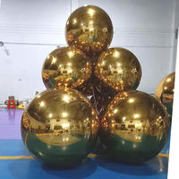 Ballon miroir sphérique gonflable PVC TianYi Tech pour événements géants, décoration disco brillante, boules brillantes gonflables pour la décoration