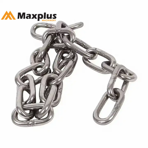 Chaîne de Convoyeur en Acier Inoxydable Forgé MaxPlus 304 316 à Prix de Gros, Chaîne à Maillons Courts Soudés DIN 766, Ancre Marine - Product Image 2
