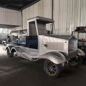 รถม้าศพไฟฟ้าสีเงินคุณภาพดีที่สุด รถศพคลาสสิกสำหรับขาย - Product Image 3