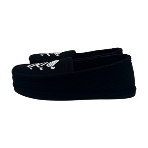 Pantaloni caldi da <span class=keywords><strong>uomo</strong></span> al coperto da esterno scarpe comode da casa con suola EVA <span class=keywords><strong>mocassini</strong></span> comodi <span class=keywords><strong>pantofole</strong></span> da casa in velluto a coste - Product Image 2