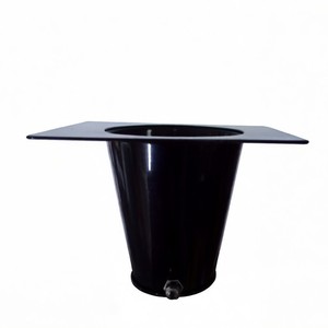 Cadena Decorativa de Lluvia con Forma de Tulipán, de Metal Color Cobre, <span class=keywords><strong>para</strong></span> Decoración del Hogar y Jardín, Hecha a Mano - Product Image 4