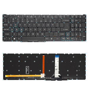 Clavier pour ordinateur portable <span class=keywords><strong>ACER</strong></span> <span class=keywords><strong>Nitro</strong></span> <span class=keywords><strong>5</strong></span> AN515-56 AN515-45 AN515-57 AN515-58, clavier d'ordinateur portable avec rétroéclairage pour ordinateur portable <span class=keywords><strong>ACER</strong></span> - Product Image 1